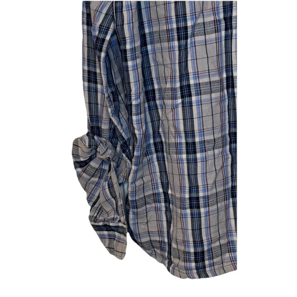 Levi's Mens Shirt Modern Plaid Flannel Long Sleeve Button Up Relaxed Cotton XL‎